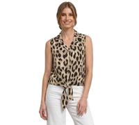 Street One Haut Chemisier avec col Bowling et nœud Timeless Beige 46