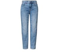 Street One Jean Taille Haute Coupe Ample Bleu Clair délavé 32