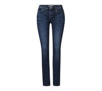 Street One A378402 - Style Denim-Jan, Coupe décontractée, Coupe ajustée, Bleu foncé - Jean - Femme