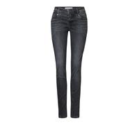 Street One 3715673 Jean Coupe décontractée, Gris foncé délavé, 29W / 30L Femmes