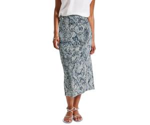 Street One Jupe en Maille à Motifs Femme