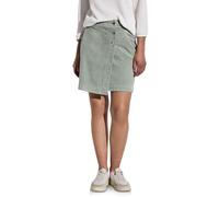 Street One Jupe en Velours côtelé pour Femme, Dusty Milky Green, 44W