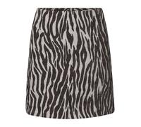 STREET ONE Jupe 'Maja' brun foncé / pierre, Taille 46