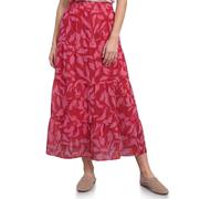 Street One Jupe Maxi en Mousseline de Soie Salsa Rouge 38