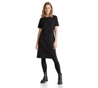 STREET ONE, Noir, Femme Ltd QR Knot Trousse en Jersey Dress Robe, 42