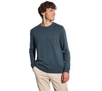 Street One MEN 3008622 Pull Basique en Coton, Bleu Dusk, 3XL Homme