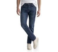 Street One Men Jean Slim Leg en Coupe régulière, Bleu Indigo délavé 32