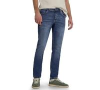 Street One Men Jean Slim Leg Indigo Blue Random Wash 34