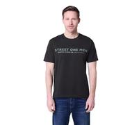 Street One Men T-Shirt avec Logo imprimé Basic Black 3XL