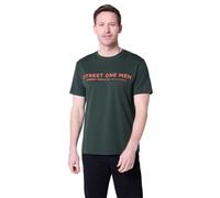 Street One Men T-Shirt avec Logo imprimé Sea Green 3XL