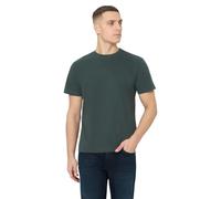 Street One Men T-Shirt Basique de Couleur Unie Vert océan 3XL