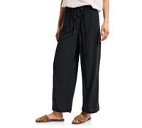 Street One Pantalon à Jambes Larges, Vert Pine, Taille 34