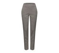 STREET ONE Pantalon à plis 'Bonny' marron chiné, Taille 40