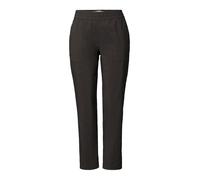 STREET ONE Pantalon chino brun foncé, Taille 42