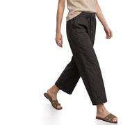 Street One Pantalon Droit Coupe décontractée avec Turn-Up Black Coffee 44