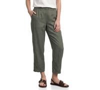 Street One Pantalon en Lin Bound Green 46 à Jambes Larges