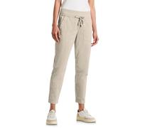 Street One Pantalon en Velours côtelé Loose Fit Malted Beige 44