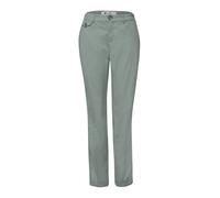 Street One Femme Pantalon chino coupe casual en matière douce in Vert, in size: 34