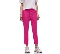 Street One Pantalon Slim 7/8 Aspect Satin Magenta Dream 42
