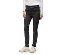 Street One Pantalon Slim fit Enduit 3715973 pour Femme, Noir, 46W / 32L