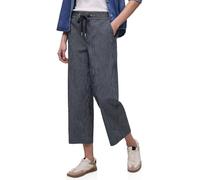 Street One Pantalon Stretch Large à Jambes Larges, Bleu foncé, 42