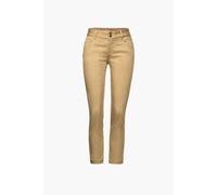 street one pantalons femme de couleur beige 40