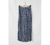 street one pantalons femme de couleur bleu 34