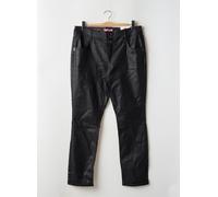 street one pantalons femme de couleur noir W27