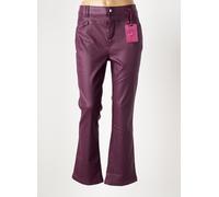 street one pantalons femme de couleur violet 44