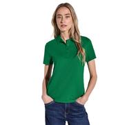 Street One Polo pour Femme avec Structure côtelée, Vert Incandescent, 42