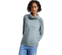 Street One Pull à col Montant pour Femme, Nile Blue Mel., 38
