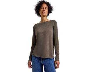 Street One Pull Basique pour Femme, Nomad Brown Mel, 42