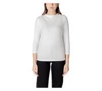 Street One - Pull Blanc à Boutons Manches Longues - Femme - Pulls - Blanc - Taille: 38 FR