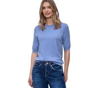 Street One Femme Pull-over en couleur unie in Bleu, in size: 40