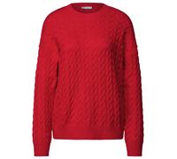 Street One 3015494 Pull structuré Douillet, Racing Rouge, 40 Femme