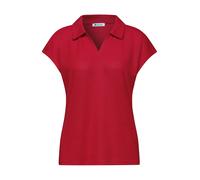 Street One Polo Aspect Tricot Salsa Rouge 36
