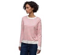STREET ONE Pull-over framboise / blanc, Taille L
