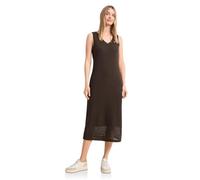 Street One Robe en Dentelle sans Manches - Marron Expresso - 44