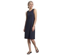 Street One Robe Longueur Genou avec col Rond et boutonnière Darkest Blue 36