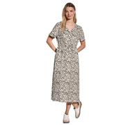 Street One Robe midi à Motifs pour Femme, Sable Moonstone, 36