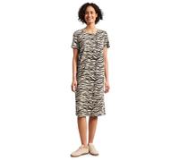 Street One Robe t-Shirt à Manches Bouffantes Espresso Brown 44