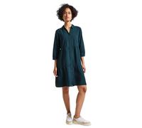 Street One Robe Tunique d'été pour Femme, Bleu Marine, 36