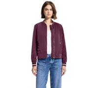 Street One Studio 2116765 Blouson avec Fermeture éclair, Prune foncée Rouge, 42 Femmes