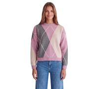 Street One Studio 3017878 Pull à col Rond et Motif Argyle Femme