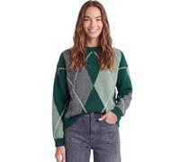 Street One Studio 3017878 Pull à col Rond et Motif Argyle Femme