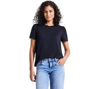Street One Studio 3227260 T-Shirt à Manches Bouffantes, Dark Void Blue, 42 Femmes
