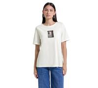Street One Studio 3227702 T-Shirt avec Impression Photo, Blanc cassé, 48 Femmes