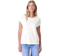Street One Studio 3227836 T-Shirt d'été, Blanc cassé, 40 Femmes