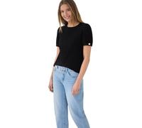 Street One Studio T-Shirt avec détail à Boutons Noir 44