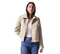 Street One Studio F202043 Veste au Look Shearling, Sable nacré, 38 Femmes